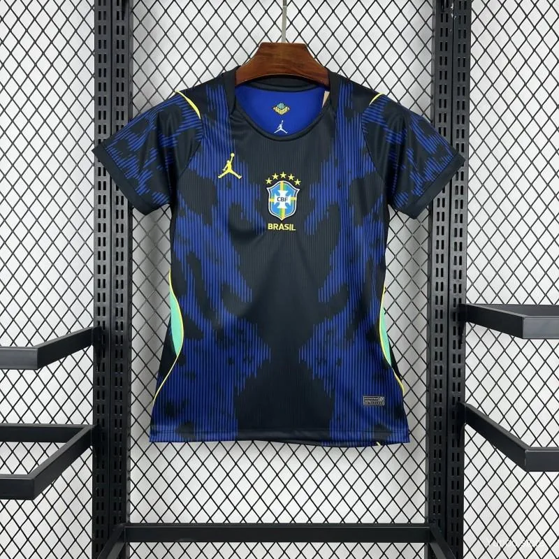 Camiseta Brasil 2026 VISITANTE MUJER